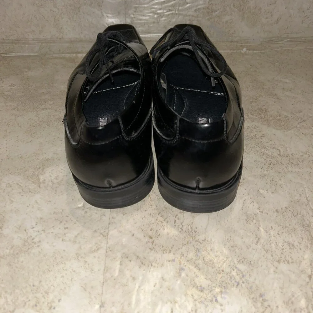 Stacy Adams Black Oxford Leather Classic Business Dress Shoes Men’s Size 8 M